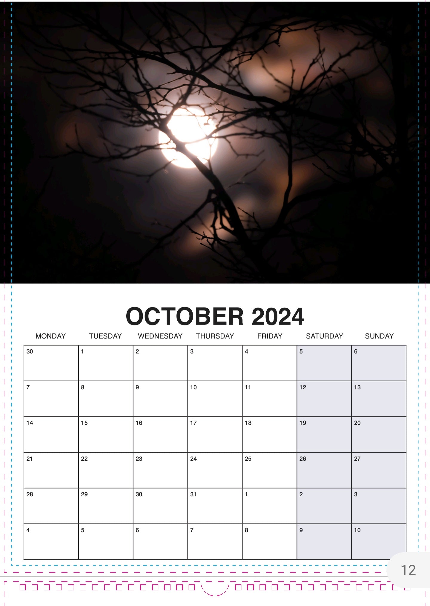 Northeast Landscapes Calendar 2024