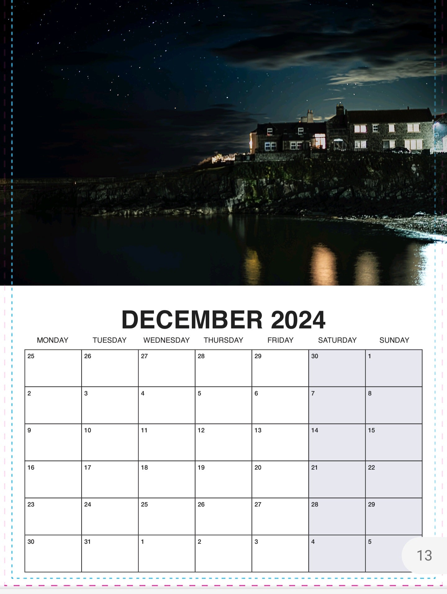 Northeast Landscapes Calendar 2024